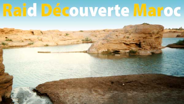 Raid Découverte Maroc - Tata - Baignade dans le désert